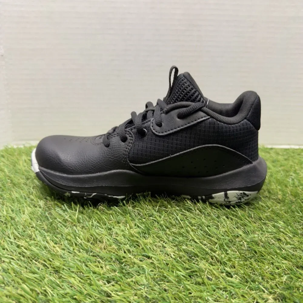 Under Armour Lockdown 7 (PS) Black Basketball Shoes 3028514-004 Youth Size 2.5Y